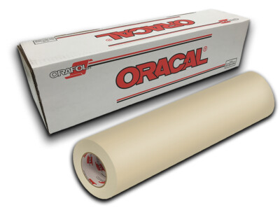 12'' X 10ft - Beige Matte Oracal 631 Exhibition Cal Vinyl Roll