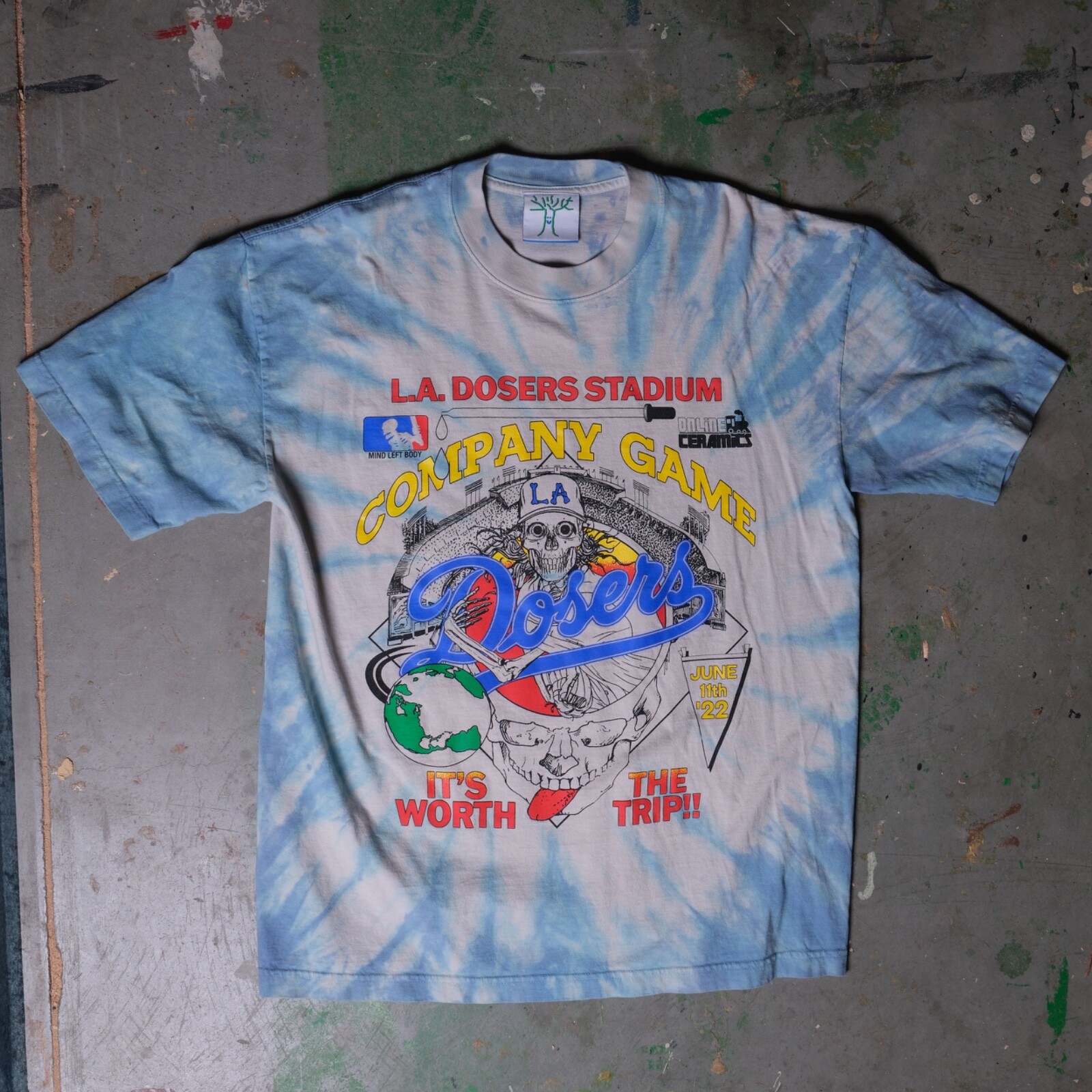 Online Ceramics Grateful Dead LA Dodgers Shirt in Large Size  -image
