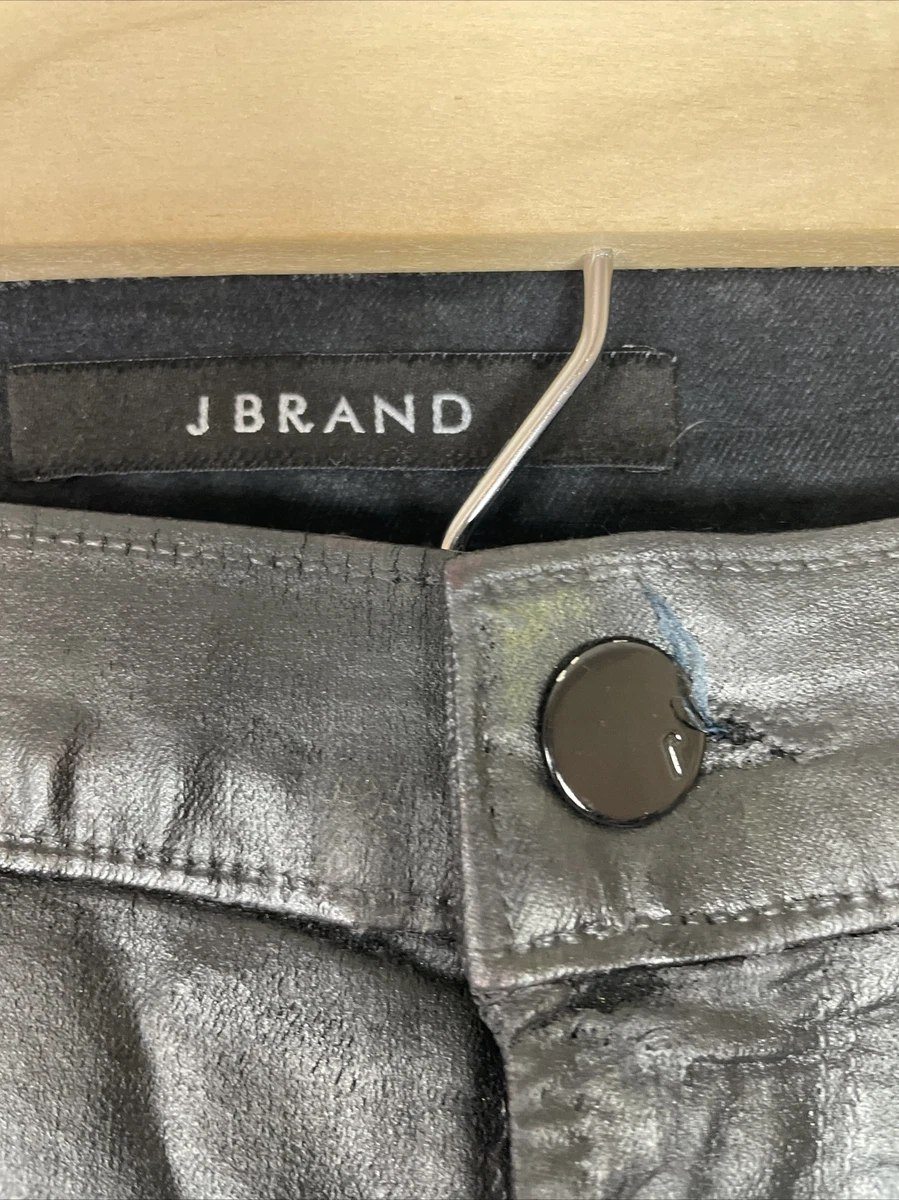 J brand faux shop leather pants
