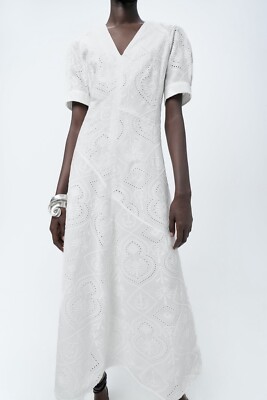 sachin and babi light blue dress Farm Rio x Anthropologie Long-Sleeve Open-Back Mini Dress main image 1
