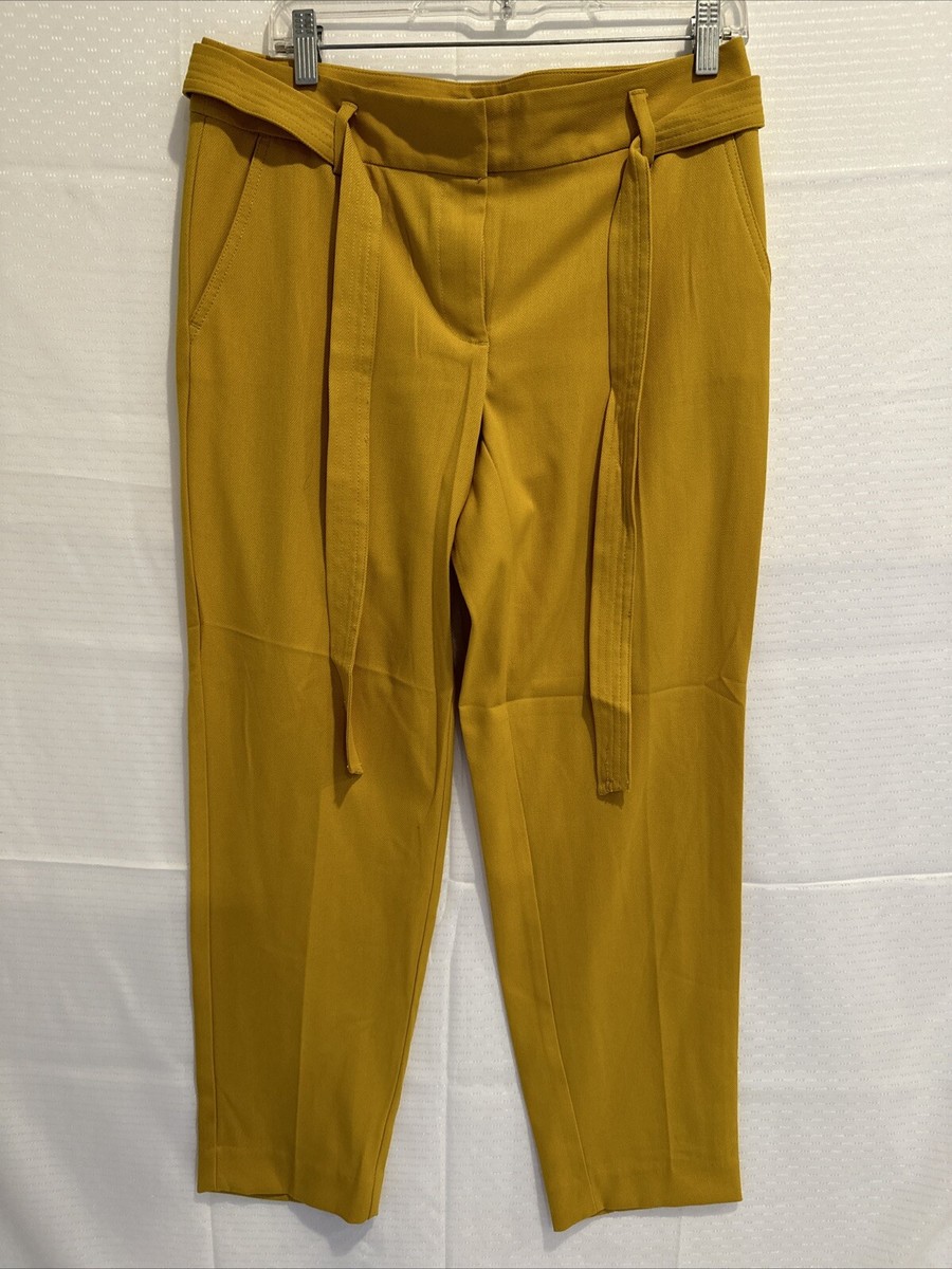 women's ankle length dress pants Loft Outlet Women’s Belted Size 6 Loomaby Elegant Maternity Party 21FW Update your professional wardrobe Size:AU 6 (US 2)