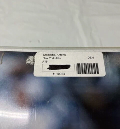 Antonio Cromartie New York Jets 16x20 Signed Protected Poster, AUTHENTIC - Image 3 of 4