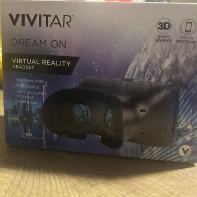 Vivitar Dream On Virtual Reality Headset-VR160-MID#1500916-Fits Any Smartphone