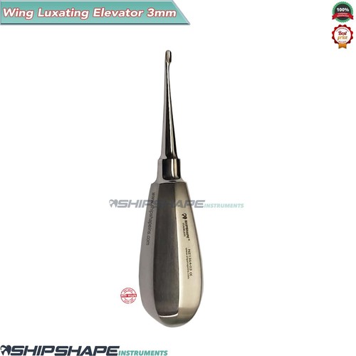 Dental Wing Elevators 3mm Surgical Tooth Luxating Veterinary Molar Extraction CE - Picture 5 of 8
