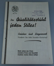 Prospekt Wilhelm Döge Erfurt "Krzesło jakości w każdym stylu!" ok. 1935 (99779)