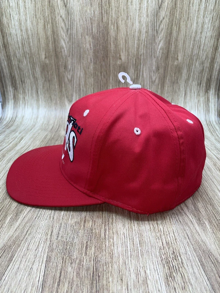 Vintage 90’s Cincinnati Reds The Game Fitted Hat Sz 7 1/2 Preowned Red - Image 4 of 4