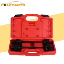 1X Set Coil Spring Compressor Tool Kit For MacPherson Strut Shocks W/Detent Pins