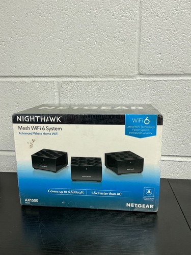 Brand New NETGEAR Nighthawk MK6W-100NAS Sys AX1500 Router