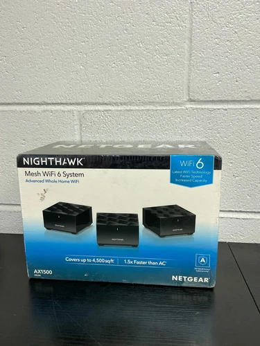 Brand New NETGEAR Nighthawk MK6W-100NAS Sys AX1500 Router