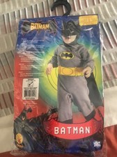 Cute The Batman Infant USA Size 1-2 Costume by Rubies 6-12 Months With Mask  