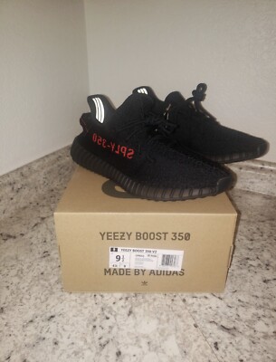 Size 9.5 - adidas Yeezy Boost 350 V2 Low Bred | eBay