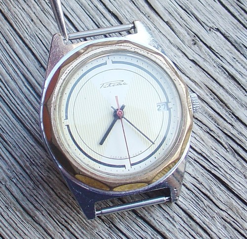 Rare Vintage Soviet Russian Collectible RAKETA 2614.H watch 1970s USSR SERVICED - Picture 4 of 17