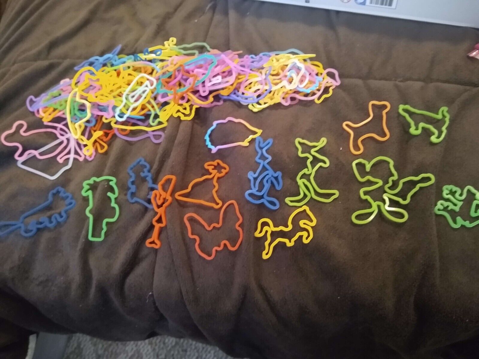 130 Silly Bandz w/Special Characters