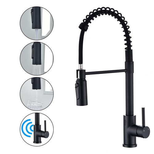 Touchless Kitchen Faucet with Pull Down Sprayer Water Filte 3 Hole
