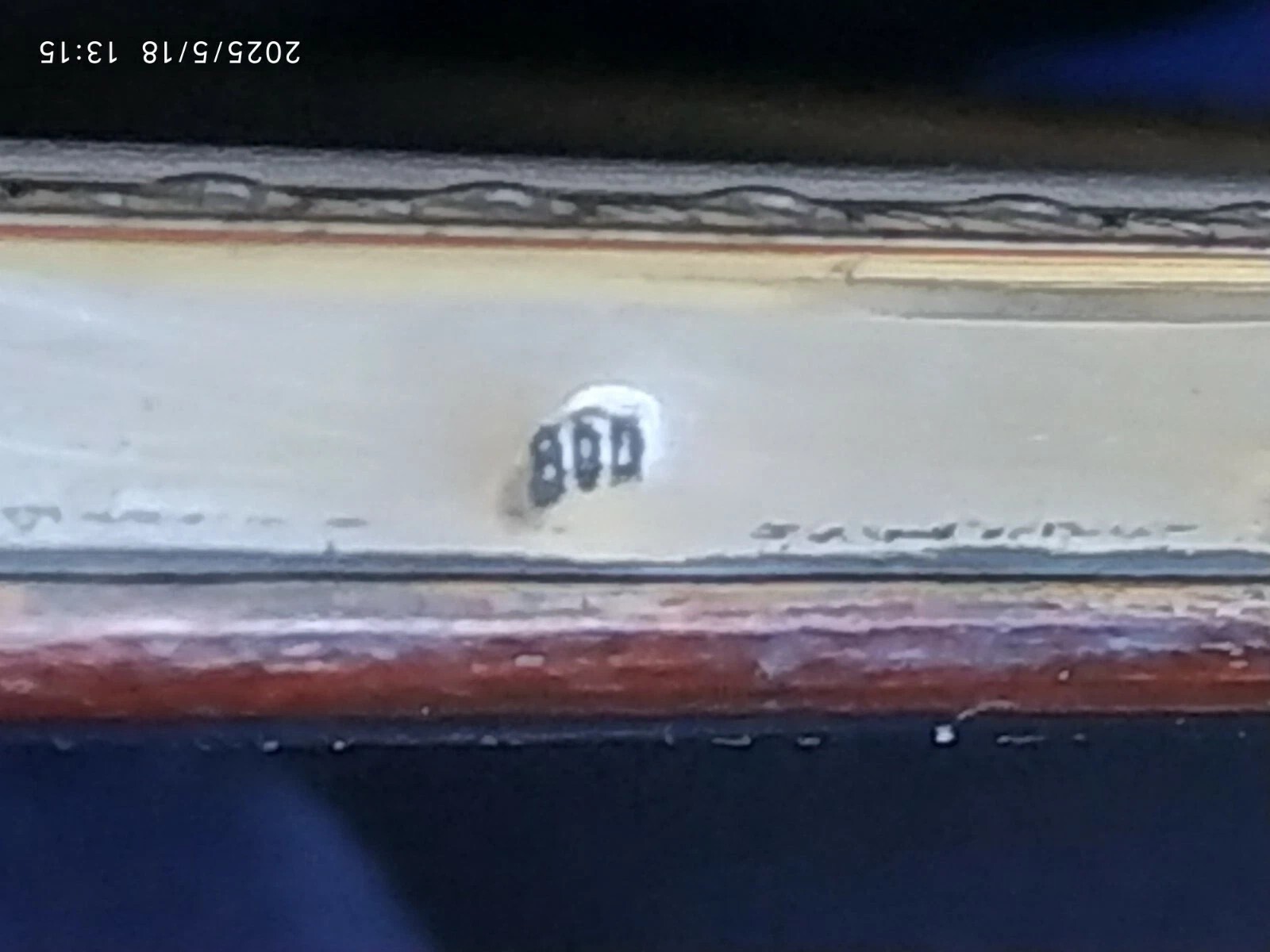 VINTAGE 800 SILVER PHOTO FRAME GIFT IDEA FURNITURE