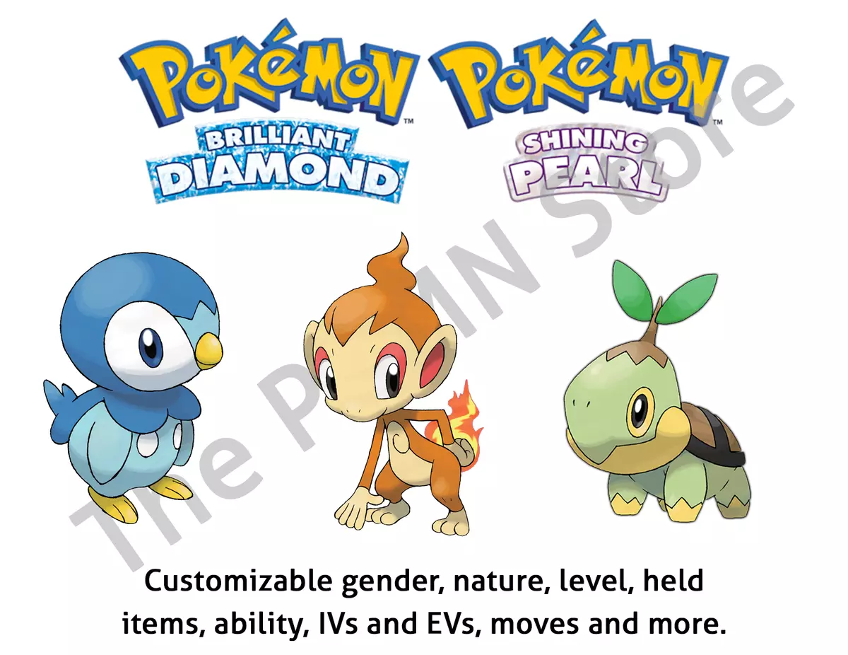 Pokemon Brilliant Diamond & Shining Pearl - ALL Following Pokemon  Animations (Generation 4) 