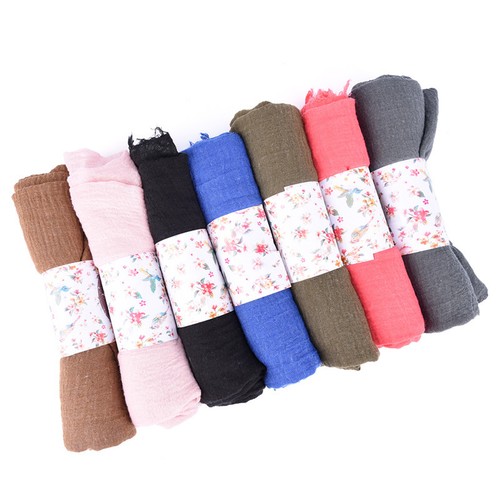 Premium-Viscose-Maxi-Crinkle-Cloud-Hijab-Scarf-Shawl-Soft-Islam-Muslim-New-JX