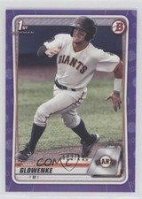 2020 Bowman Draft Purple Border 123/250 Jimmy Glowenke #BD-35 g6p