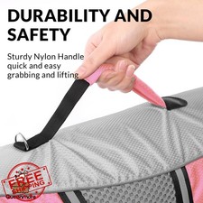 Queenmore Dog Life Jacket Pink S, Neoprene Small Medium Dog Vest