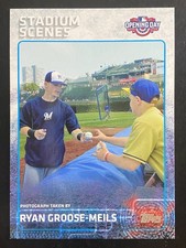 Ryan Groose-Meils 2015 Topps Opening Day Stadium Scenes Chicago Cubs #STA-RGM