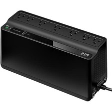 APC Back-UPS 600VA BE600M1 -7 Outlets 5 battery backup  2 surge 1 USB Port  