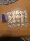 Kennedy Half Dollar 1965-1969 Roll of Circulated - 20 Coins 40% silver