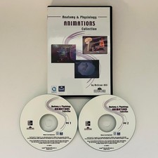 Anatomy Physiology Animations Collection by McGraw-Hill 2-Disc CD-ROM Set