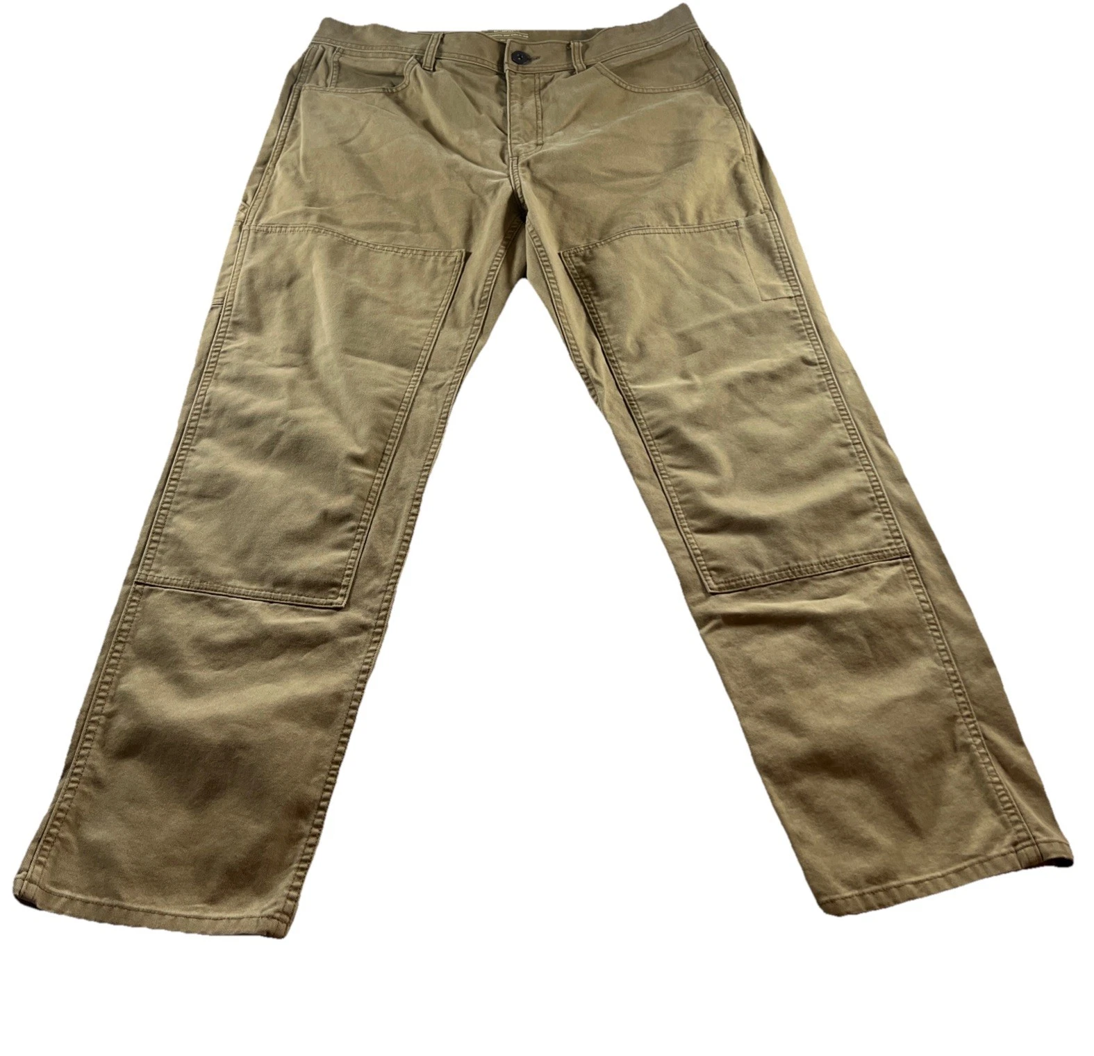 REI Co-Op Trailsmith Canvas Double Knee Work Hike Outdoor Men's Pants 38x32