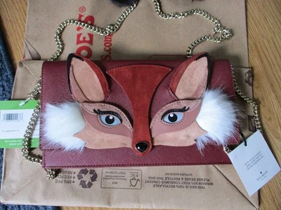 kate spade キツネデザイン クラッチバッグ kate spade new york Fox Bags & Handbags for Women for sale - eBay