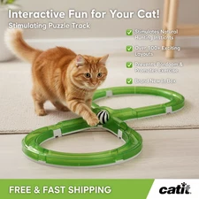 Brand New Catit Senses 2.0 Play Circuit - Interactive Cat & Kitten Toy - Stimula