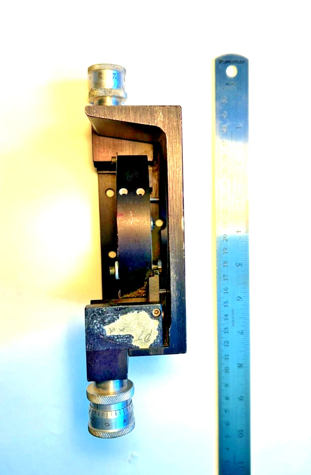 Aerotech 3" gimbal mirror mount model AOM 110-3 Side adjusting - Image 2 of 4