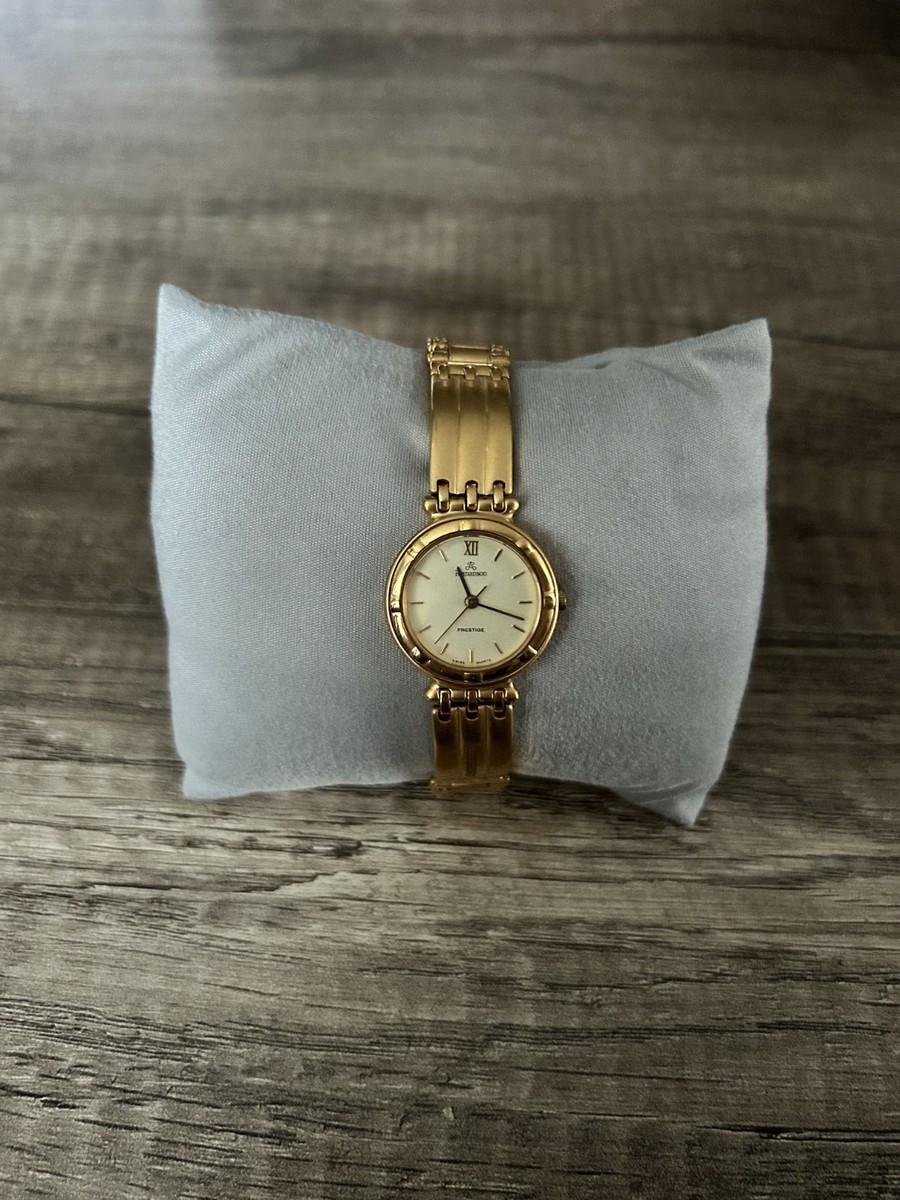 Romanson Swiss Quartz RP9406L Women's Gold Tone Watch | eBay