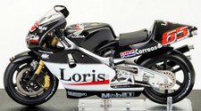 Loris Capirossi Honda NSR500 2002 Scala 1:24 Modellino Classe 500 Numero 65 HRC