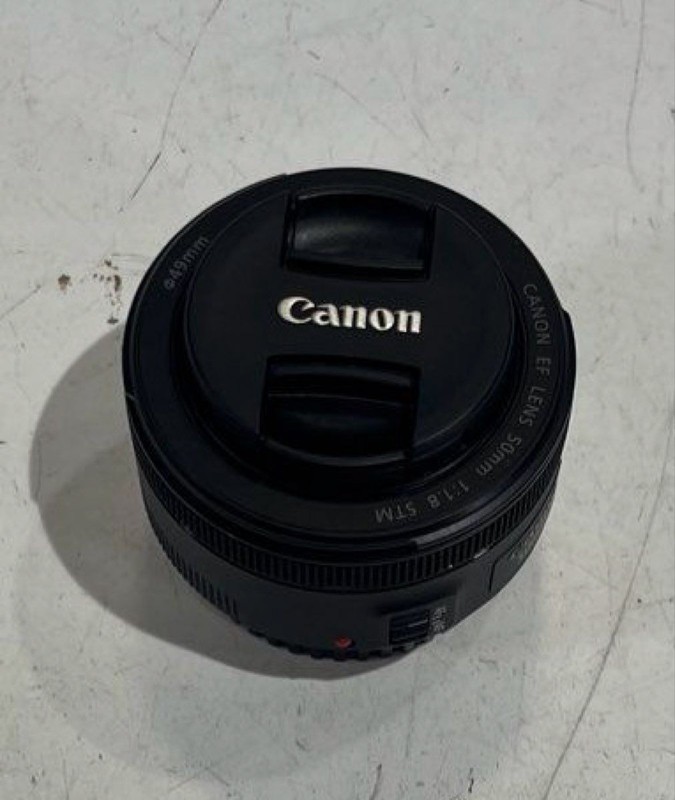 Tested Working Canon Lens EF50mm f/1.8 STM
