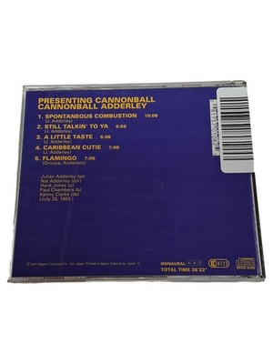 Julian Cannonball Adderley Presenting Cannonball Jazz CD Album 1955