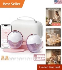 Lightweight Electric Wearable Breast Pump - Leakproof, Comfort-Adapted Design