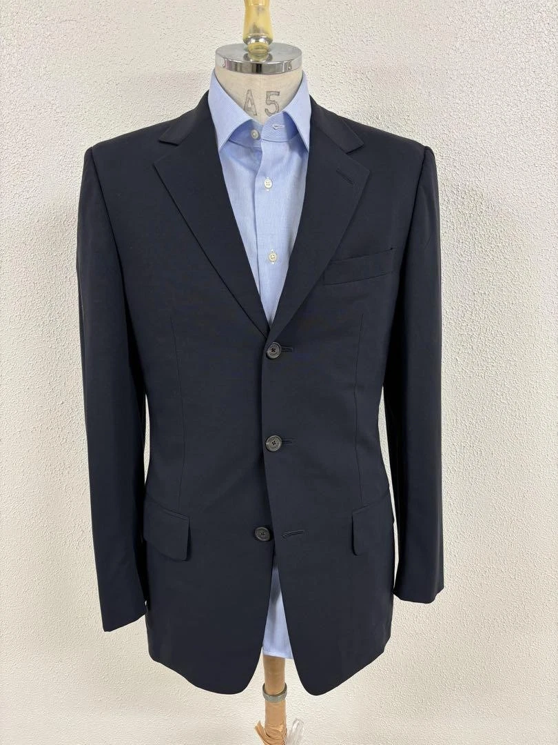 Gucci giacca sartoriale marina 3 bottoni