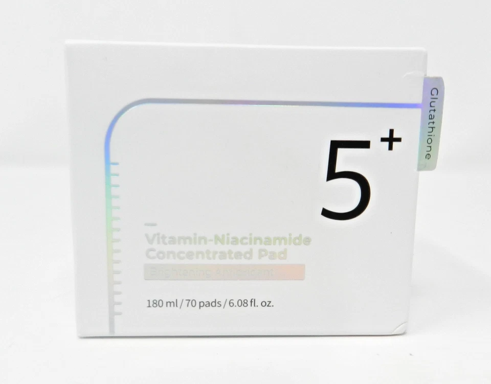 2x Almohadillas Concentradas de Vitamina-Niacinamida Numbuzin Nº 5 70 Almohadillas cada una Foto 2 de 4