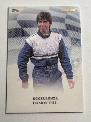 Damon Hill Topps F1 Eccellenza 2025 Veterano Base Williams Racing