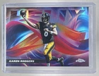 2025 Topps Chrome Aaron Rodgers Base (RAW)