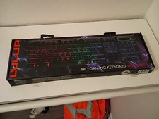 Lvlup Pro Gaming Keyboard with Light Up Colors LED Keys LU734 - NEW-Unopened