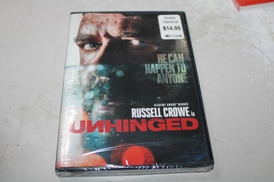 UNHINGED (DVD, 2020) Russell Crowe, Caren Pistorius BRAND NEW!