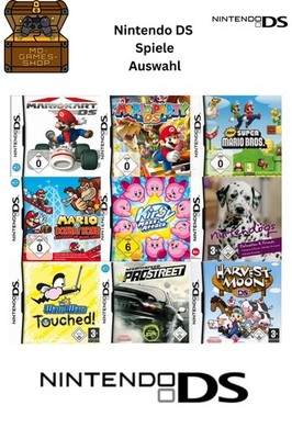NINTENDO DS SPIELE AUSWAHL SAMMLUNG COLLECTION OVP GETESTET & GEPRÜFT