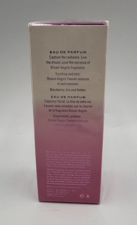NUEVO Victoria's Secret Dream Angels FOREVER Eau De Perfume 2.5 OZ Sellado RARO Foto 3 de 4