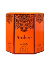 6X PIECES OF Amber Roll On Oil Perfume - By Nabeel ( 6ml x 6 )