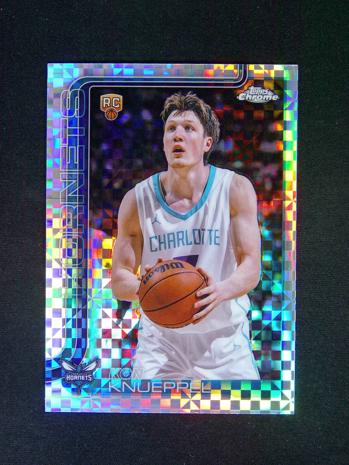 2025-26 Topps Chrome Kon Knueppel #254 RC Rookie X-Fractor