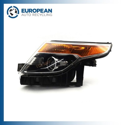 2013-2015 FORD EXPLORER Left Drivers Side Headlight - OEM TAB BROKEN HALOGEN
