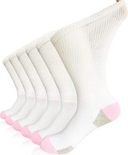 Women Diabetic Socks Non-Binding Wide Top Loose Fitting Medical Hospital Socks f