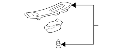 #ad #ad Genuine Honda Pull Panel 83511 S87 A51ZA $89.39