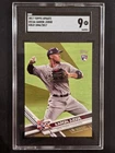 🔥 2017 TOPPS UPDATE AARON JUDGE #US166 GOLD ROOKIE RC /2017 MINT SGC 9 🔥